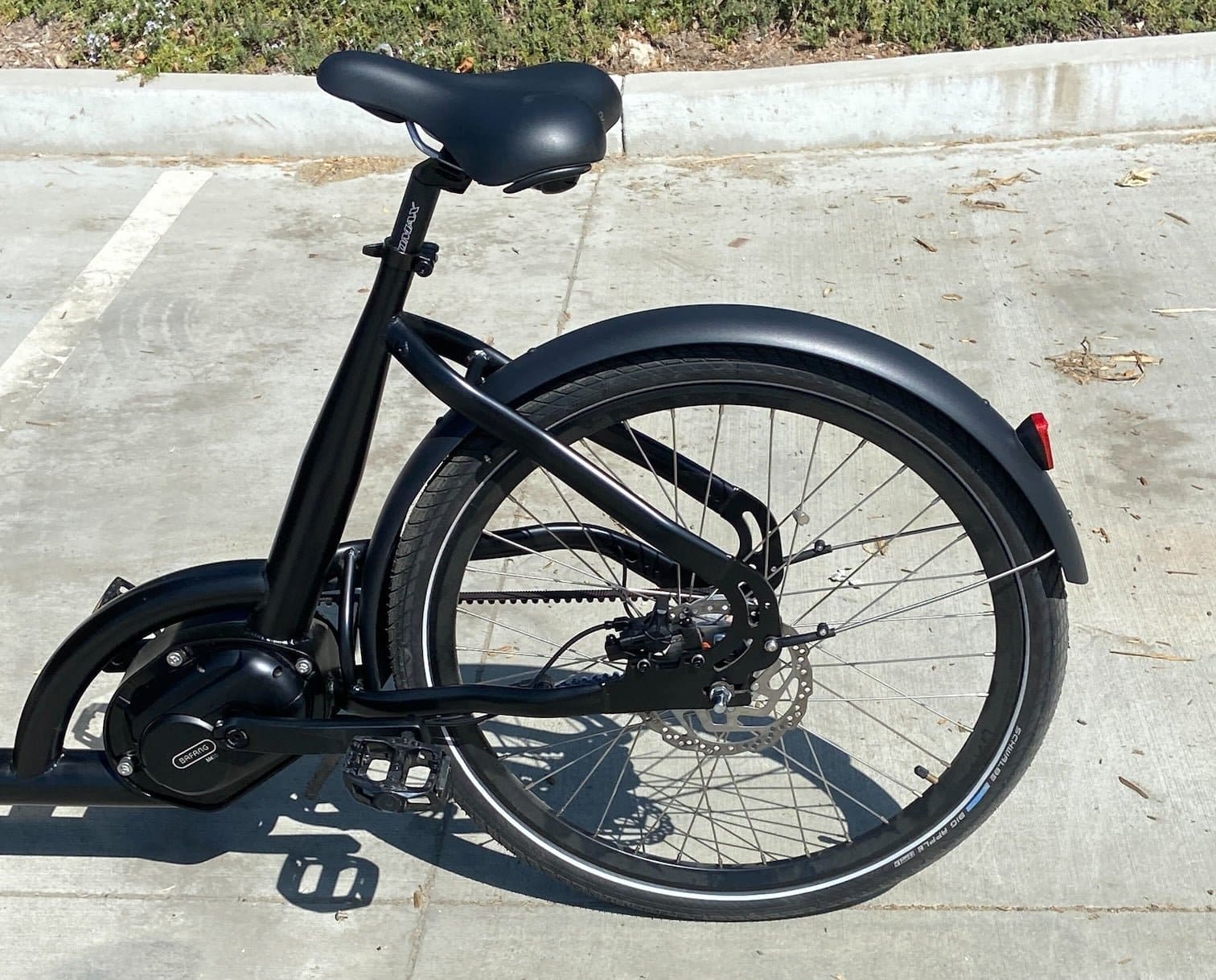 #089 Ferla Yoyo Sister - Electric - Black - Ferla Family - Cargo Bikes