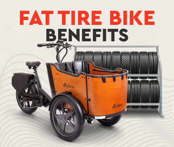 Benefits of Fat Tire Bikes - Ferla Family - Cargo Bikes