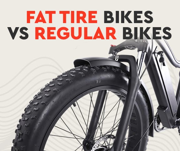 Fat Tire Bikes vs Regular Bikes: Choosing the Right Ride for Your Needs - Ferla Family - Cargo Bikes