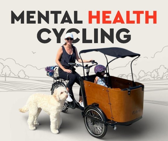 Mental Health Benefits of Cycling - Ferla Family - Cargo Bikes