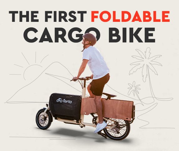 The First Foldable Cargo Bike in the U.S. - Ferla Family - Cargo Bikes