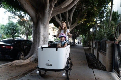 Traveling Safely With Children on Ferla Electric Cargo Bicycle