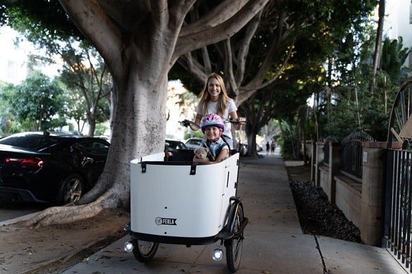 Traveling Safely With Children on Ferla Electric Cargo Bicycle - Ferla Family - Cargo Bikes