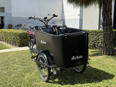 #039 Ferla - Royce Mid-Drive - Black - Ferla Family - Cargo Bikes