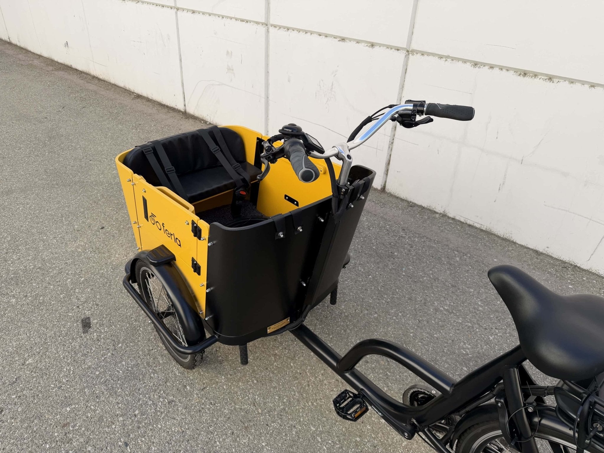 #071 Ferla inspire  - Yellow with Pedal Assist + 5/6