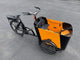 #077 Ferla Electric Inspire - Orange and Black - Ferla Family - Cargo Bikes