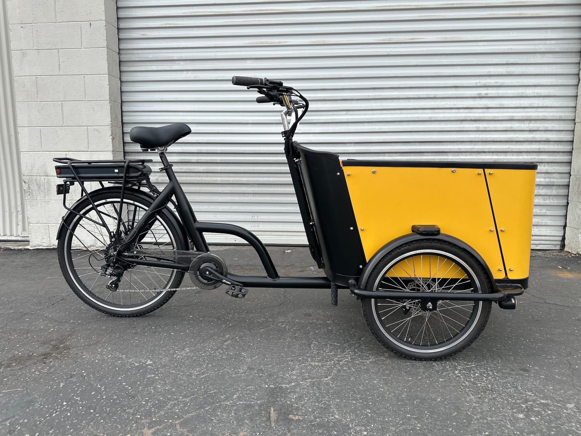 507 Ferla inspire - Electric - Yellow - Ferla Family - Cargo Bikes