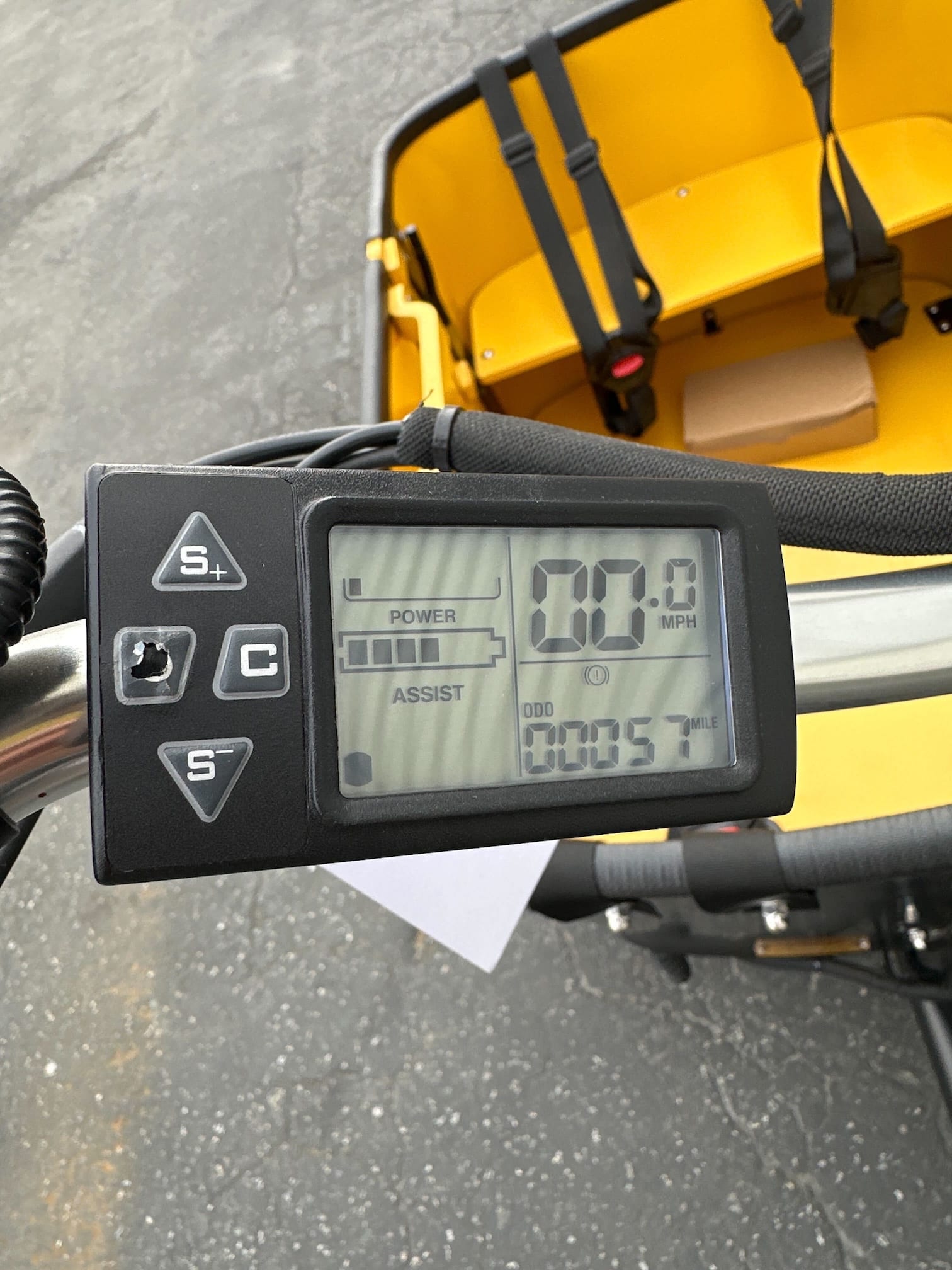 507 Ferla inspire - Electric - Yellow - Ferla Family - Cargo Bikes