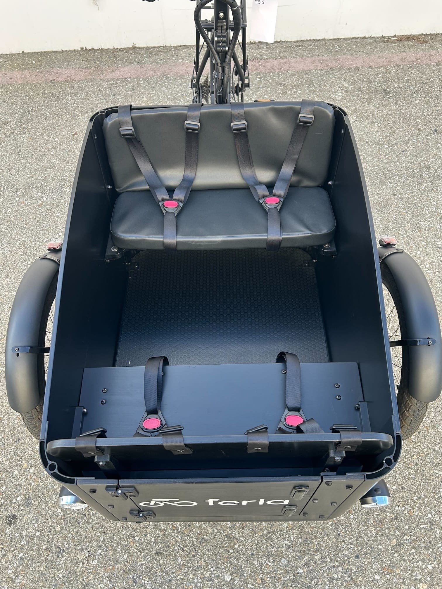 516 Ferla Sport Bike - Black - Electric - Ferla Family - Cargo Bikes