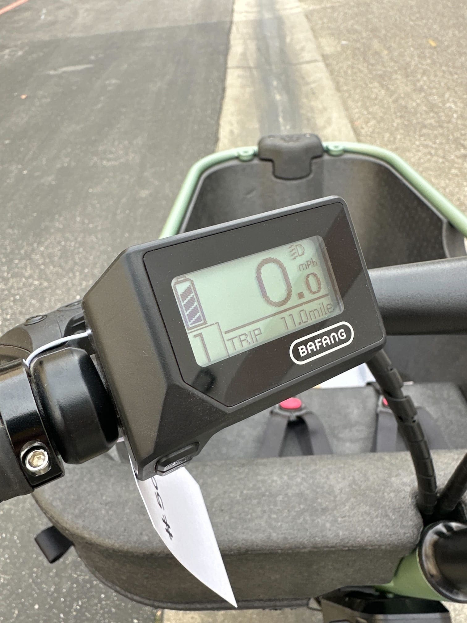 #502 Ferla 2 Wheeler Cargo Bike - Sample