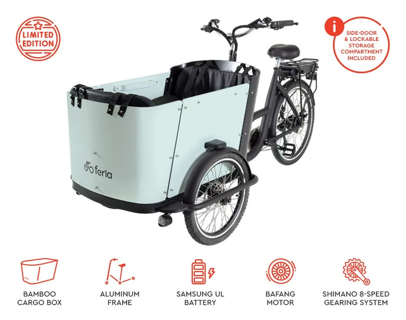 Ferla Cargo Bike - INSPIRE - Ferla Family - Cargo Bikes