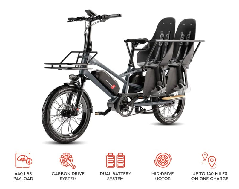 Ferla Lagom Electric Cargo Bike + 33/36