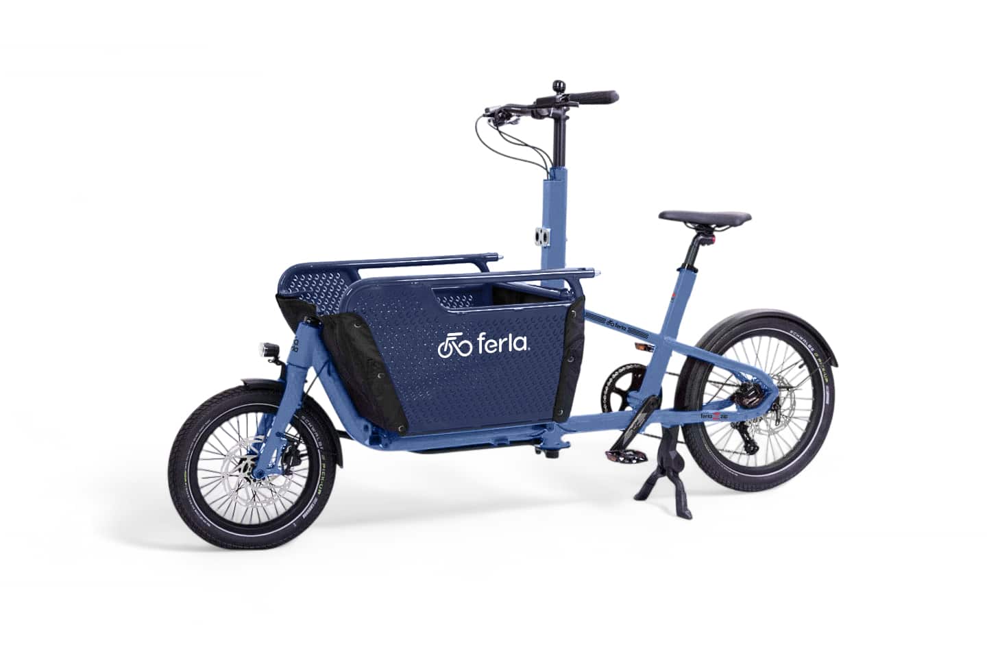 Ferla Zip: Folding Cargo Bike + 15/16