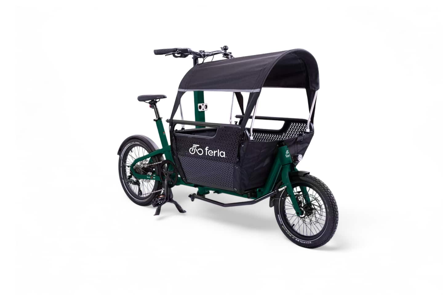 Ferla Zip: Folding Cargo Bike + 9/16