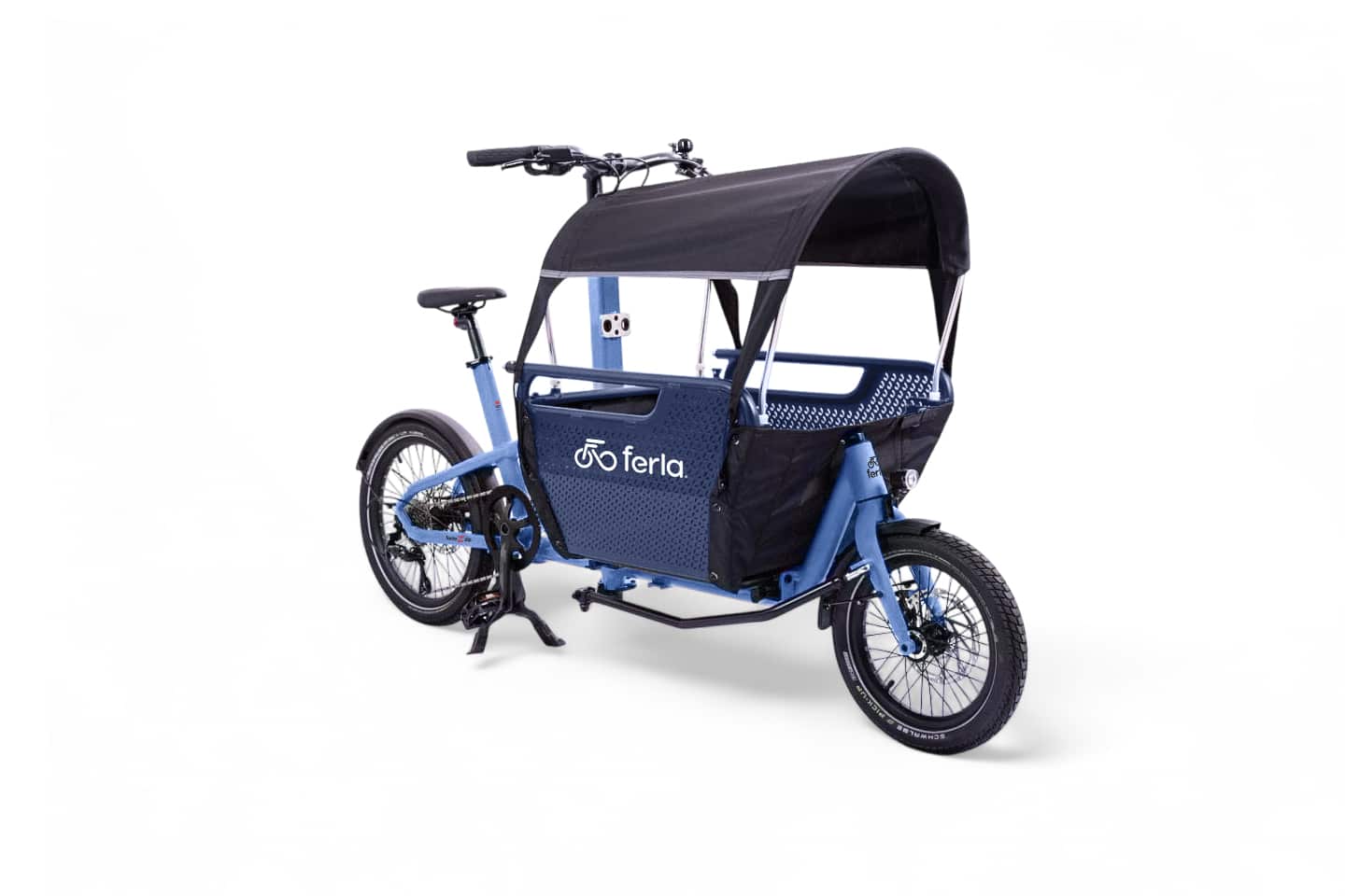 Ferla Zip: Folding Cargo Bike + 16/16