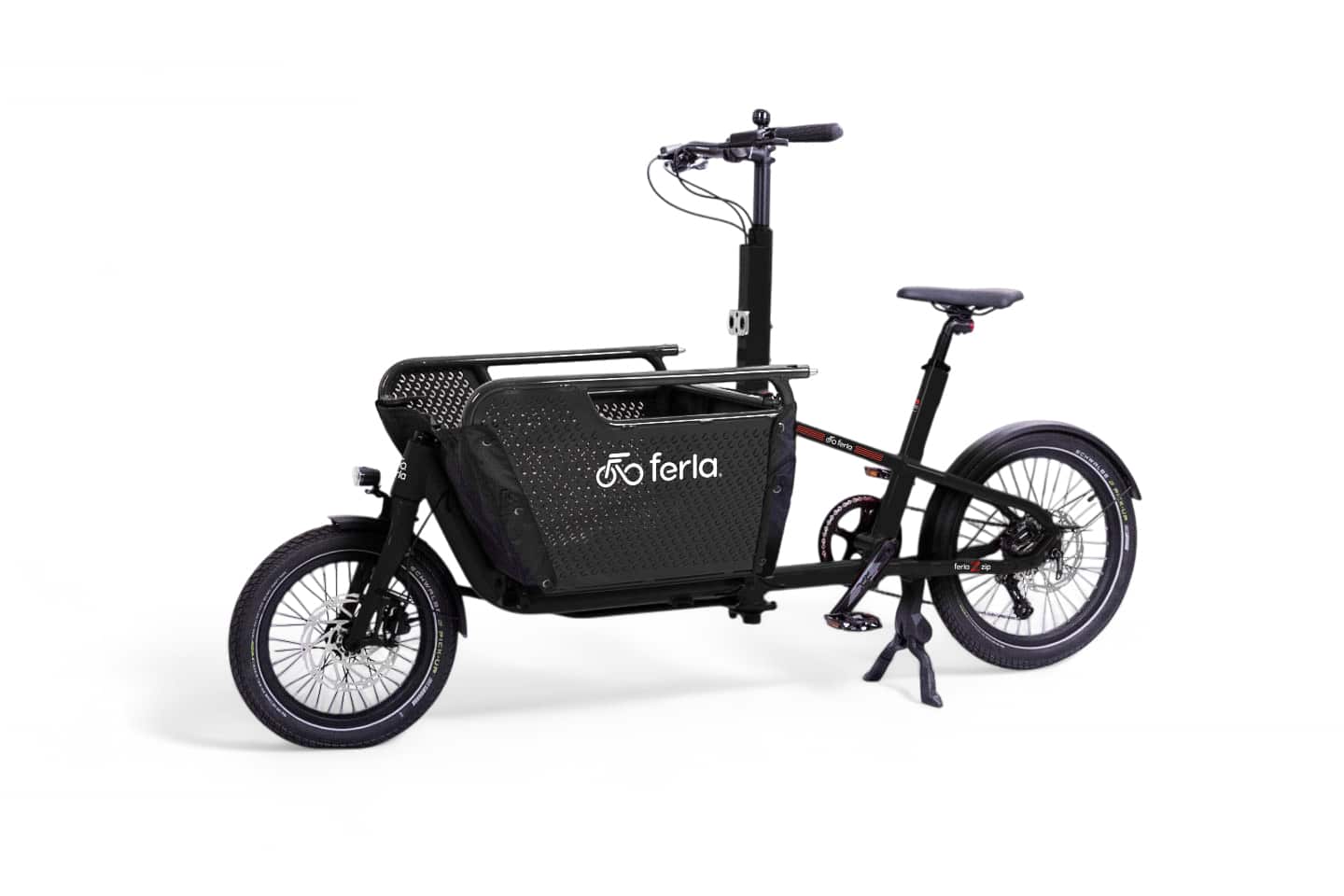 Ferla Zip: Folding Cargo Bike - Ferla Family - Cargo Bikes