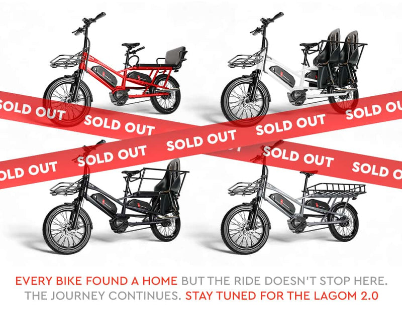 Ferla Lagom Electric Long Tail Cargo Bike for Sale ☰ Long Tail E
