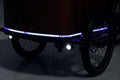 Royce 2 - Clear Floor with LED Light - Ferla Family - Cargo Bikes