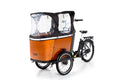 Fully Enclosed Sun & Rain Canopy - Ferla Family - Cargo Bikes