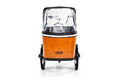 Fully Enclosed Sun & Rain Canopy - Ferla Family - Cargo Bikes